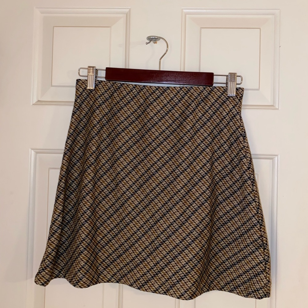 Plaid Free People Skirt